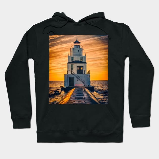 Lighthouse Hoodie by LibrosBOOKtique